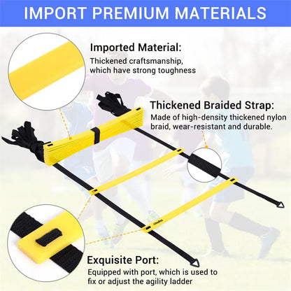 Training Agility Ladder With Nylon Strap