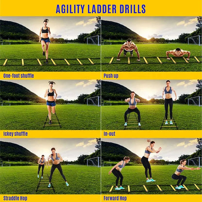 Training Agility Ladder With Nylon Strap