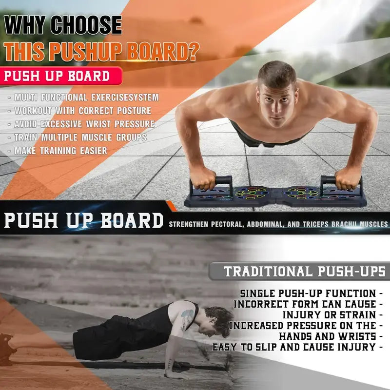 Count Push Up Board